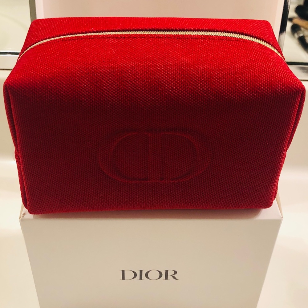 Dior limited edition cosmetic bag